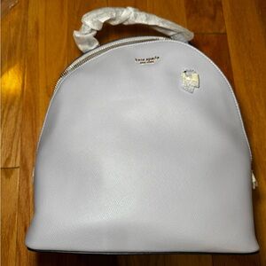 Brand new! Kate Spade Soft Gray Backpack